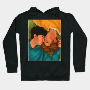 Nick and Charlie - heartstopper tfios poster no logo Hoodie